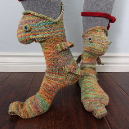 Fun Animal Print Knitted Socks