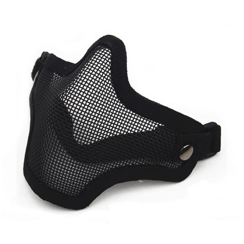 Tactical Camo Steel Mesh Face Protection Mask