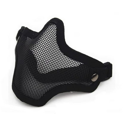 Tactical Camo Steel Mesh Face Protection Mask