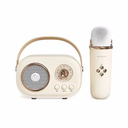 Compact Wireless Bluetooth Speaker with Mic and FM Radio