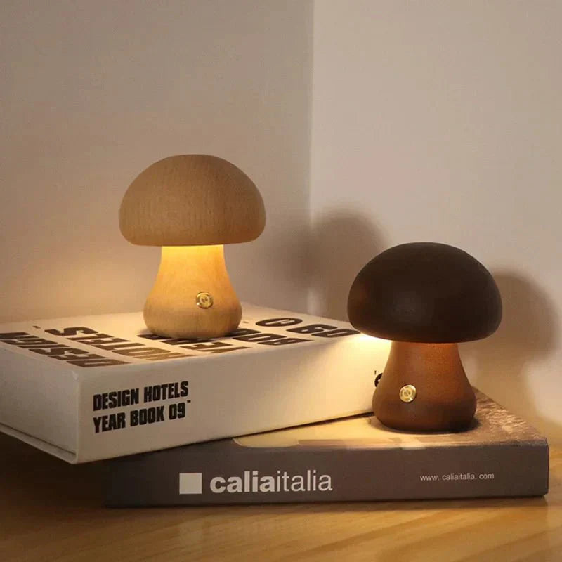 Nature Inspired Mushroom Table Lamp