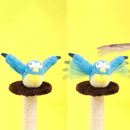 Colorful Plush Interactive Cat Toy