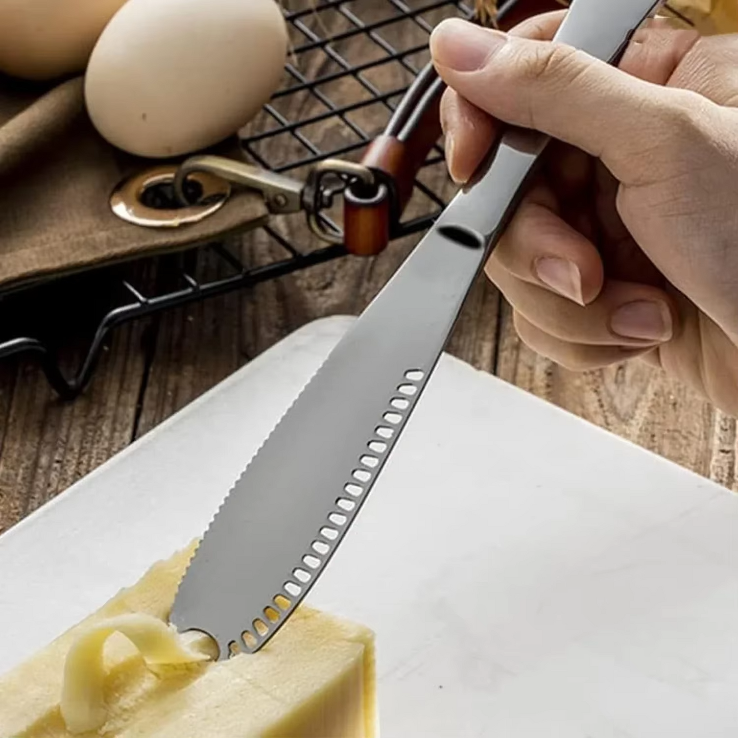 Premium Adjustable Cheese Slicer for Home Use