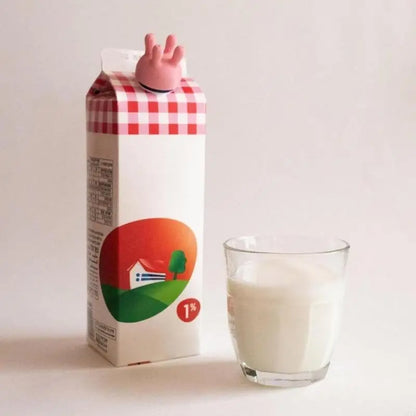 Easy Pour Cow Milk Storage Lids