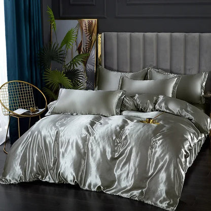 Luxurious Silk Bed Sheet Set