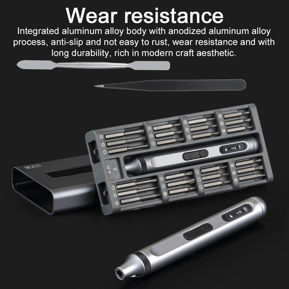 High Speed Cordless Screwdriver Set