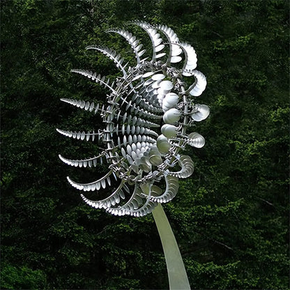 Vibrant Outdoor Solar Wind Spinner Decoration - Luxicro