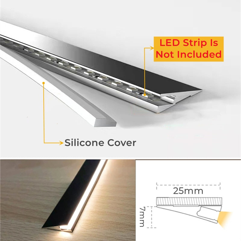 Slim Aluminum Ultra Thin LED Light Panel - Luxicro