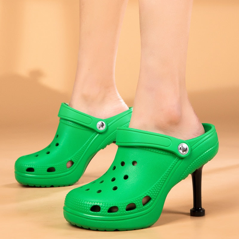 Soft Touch Summer High Heel Shoes