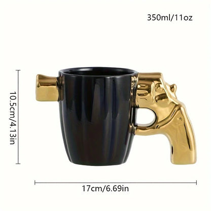 Premium Gun Handle Coffee Mug