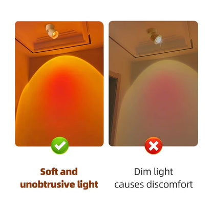 Warm LED Ambient Wall Light