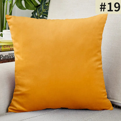 Plush Velvet Pillowcase for Luxury Living Rooms