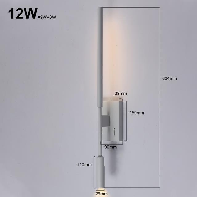 Slim ZERN LED Wall Light