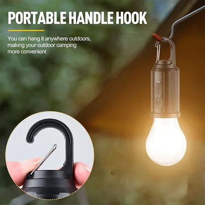 Portable Solar LED Waterproof Camping Light