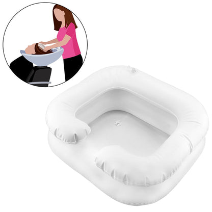 Folding Travel Hair Washing Sink with Drainage - Luxicro