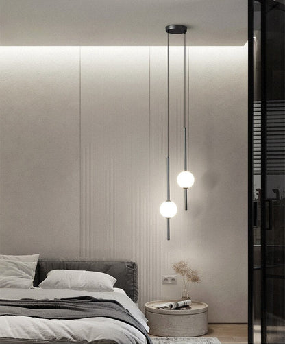 Minimalist Clear Globe Hanging Light
