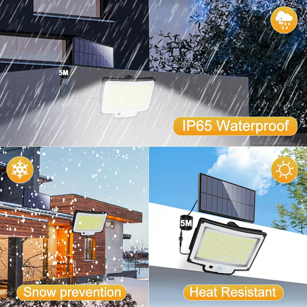 Wireless Solar Motion Sensor Light