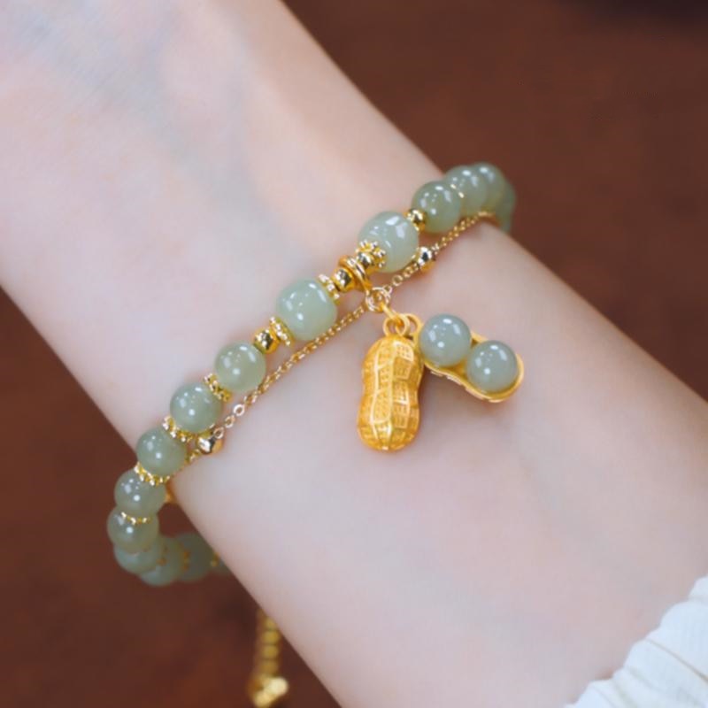 Trendy Two Tone Chic Ladies Bracelet