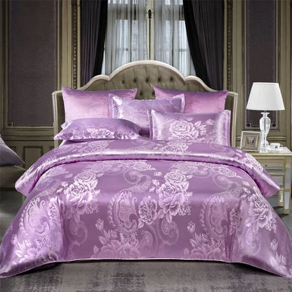 Luxurious Navy Blue Comforter Set