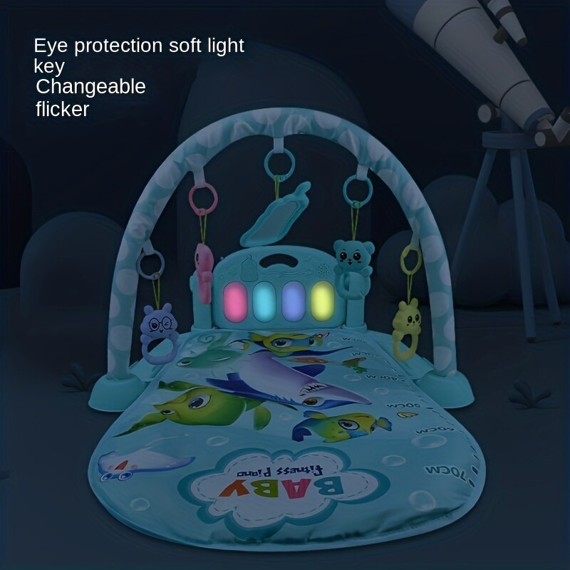 Colorful Interactive Baby Play Blanket