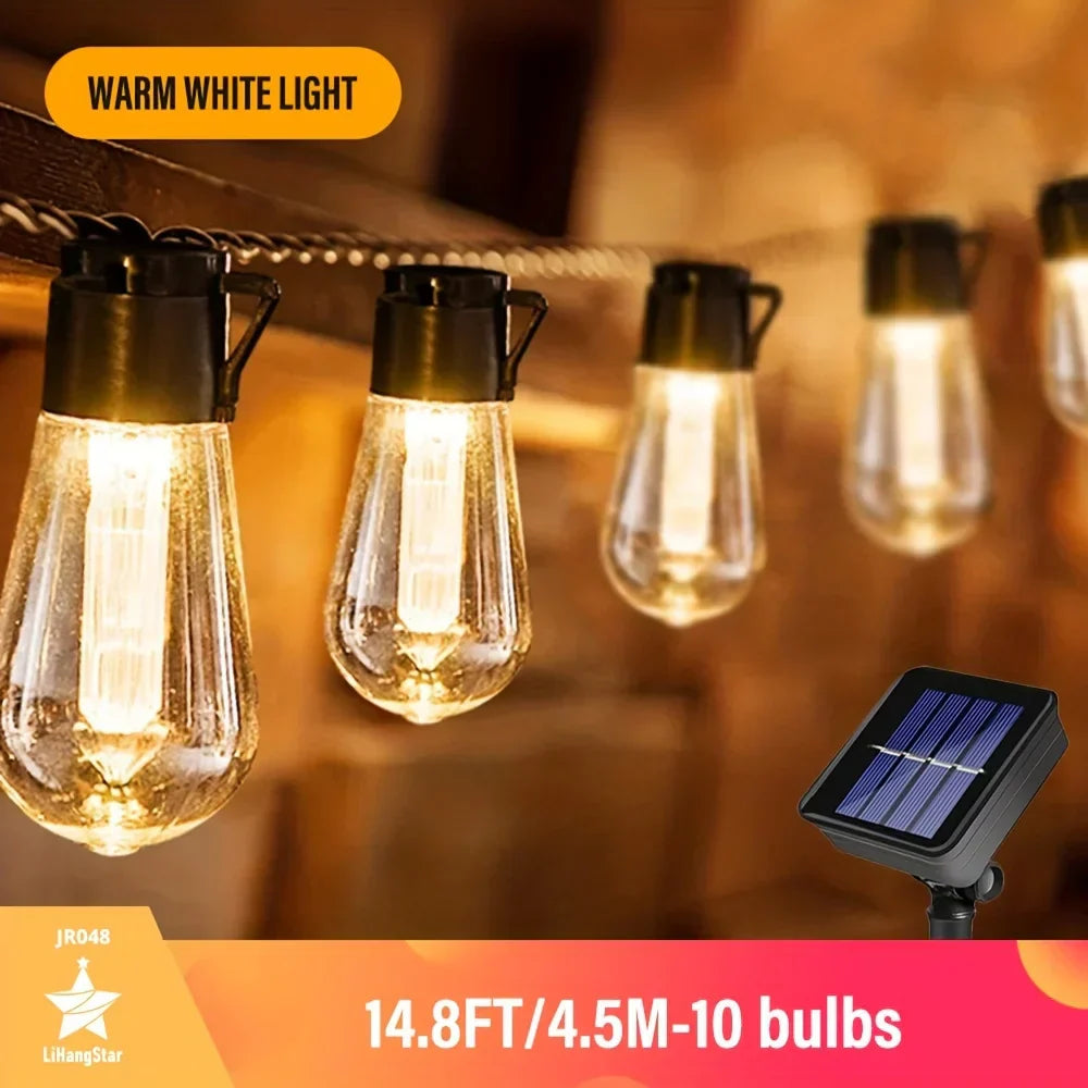 Weatherproof Garden Solar Fairy String Lights