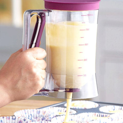 Easy Bake Batter Pourer for Pancakes & Cupcakes - Luxicro