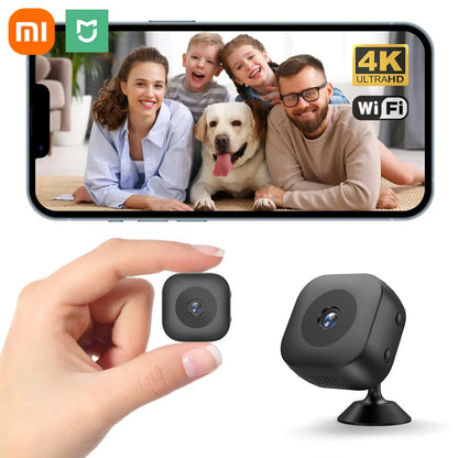 Compact WiFi Home Security Camera 1080P Night Vision