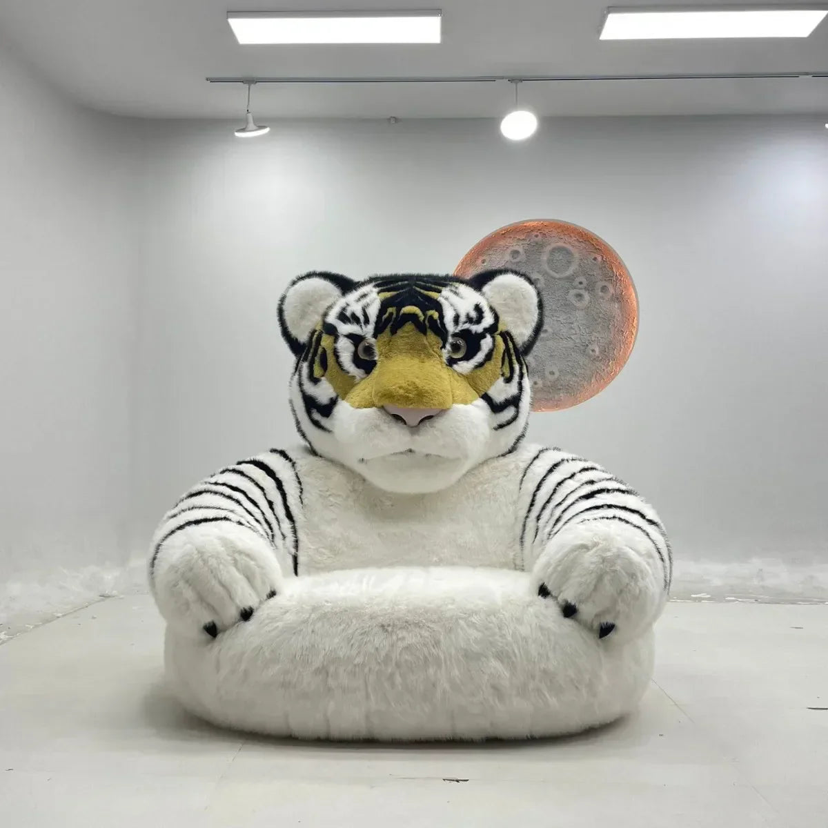 Big Plush Armchair for Living Room