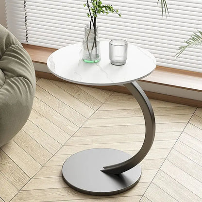 Durable Circular Side Table for Home Decor