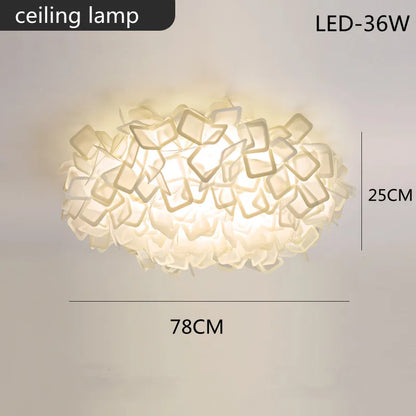 Colorful Blossom LED Dimmable Ceiling Lamp