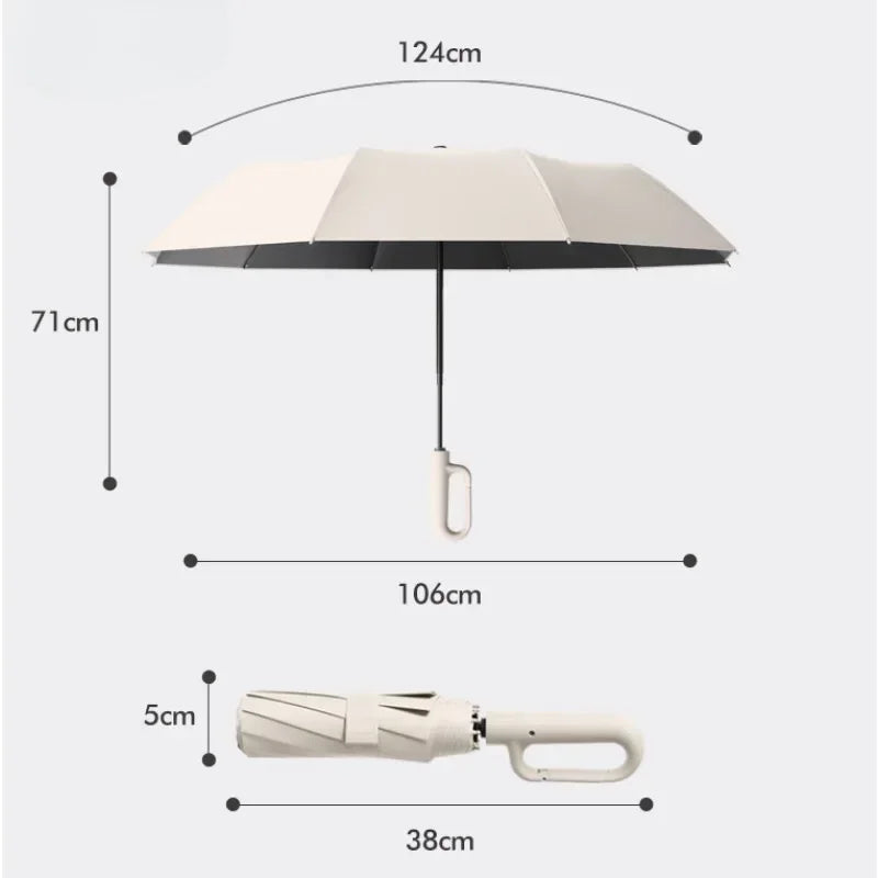 Compact UV Protection Automatic Open Umbrella