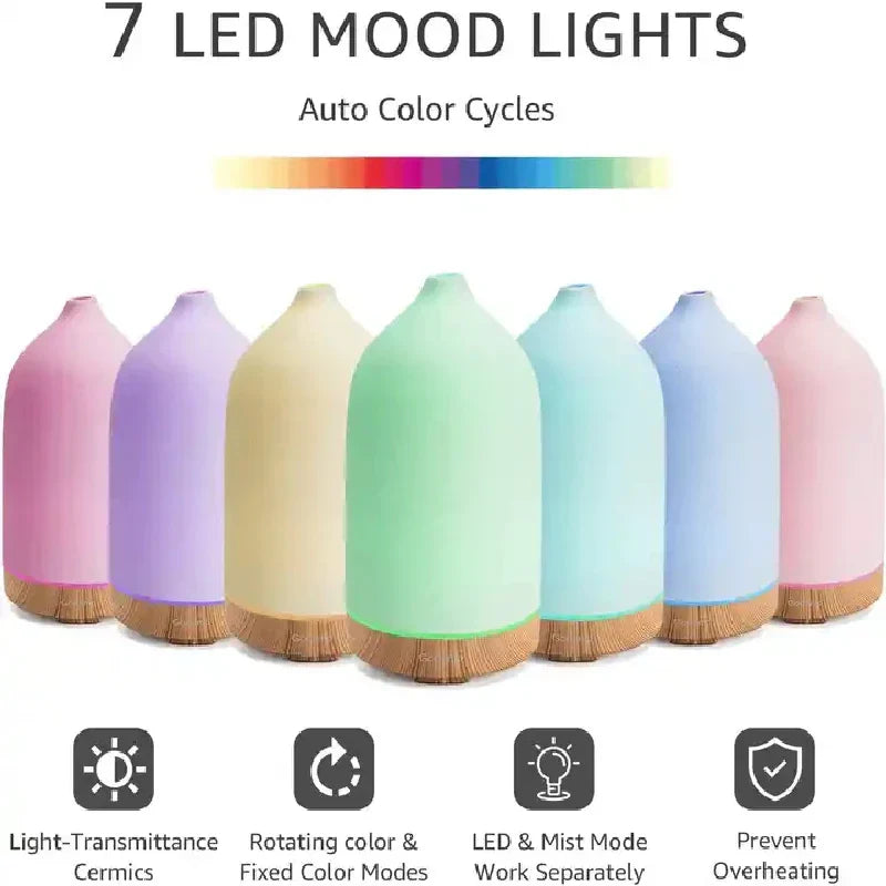 Aromatic Colorful LED Oil Diffuser