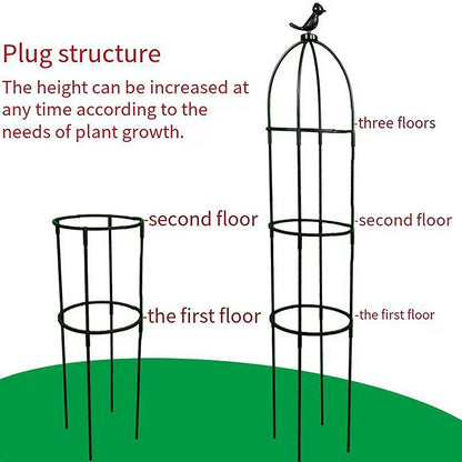 Strong Metal Plant Staking Frame