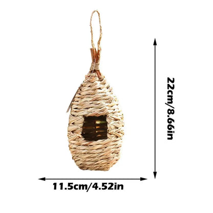 Cozy Natural Garden Bird House