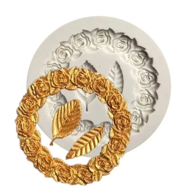Decorative Floral Silicone Cake Pan