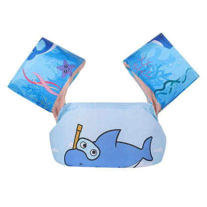 Kids Swim Vest with Arm Floats Adjustable Life Jacket