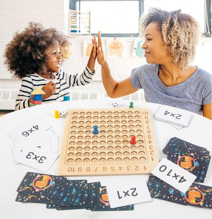 Fun Learning Math Times Table Board Game