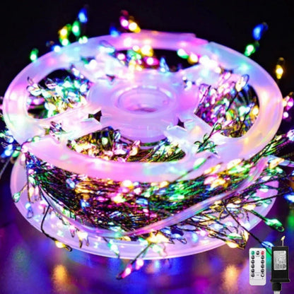 Vibrant LED String Lights with Remote