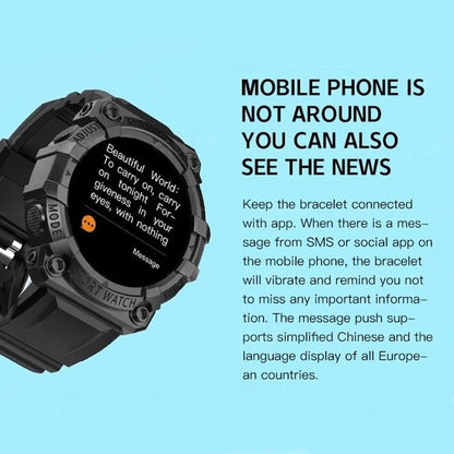 Fitness Tracker Smartwatch with Bluetooth