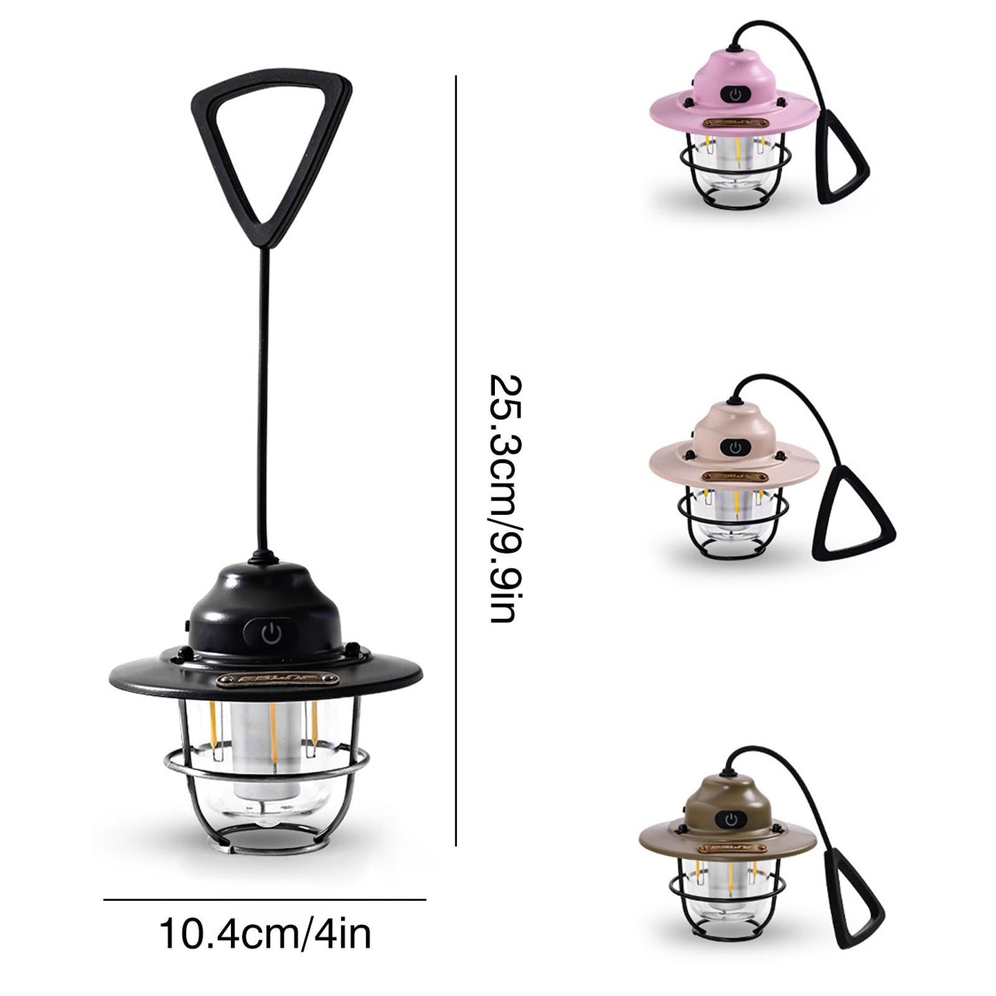 Compact Waterproof Outdoor LED Lantern