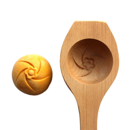 Natural Wood Mooncake Maker Tool