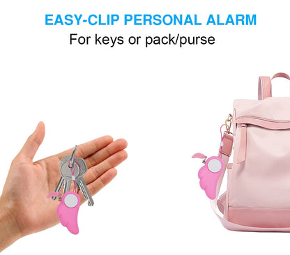 Personal Safety Mini Keychain Alarm