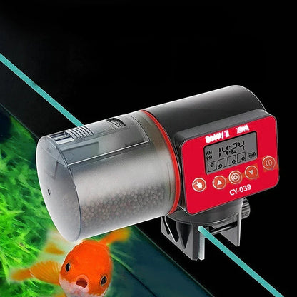 Easy Auto Fish Food Dispenser Tank Feeder