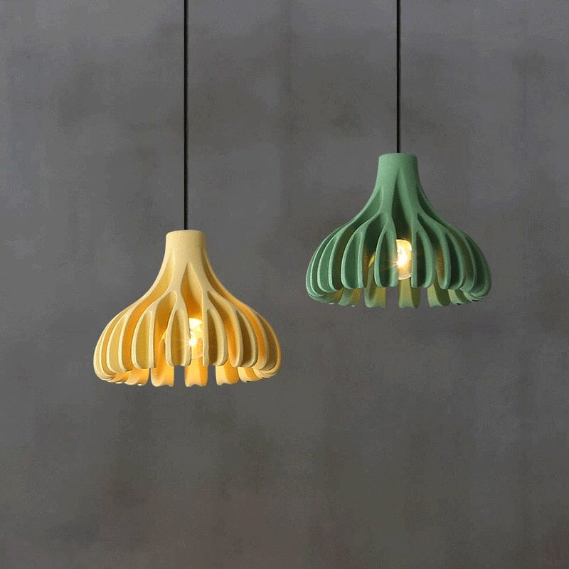 Beautiful Resin Drop Pendant Light Fixture - Luxicro