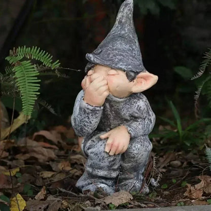 Fun Outdoor Garden Gnome Figurine Statue