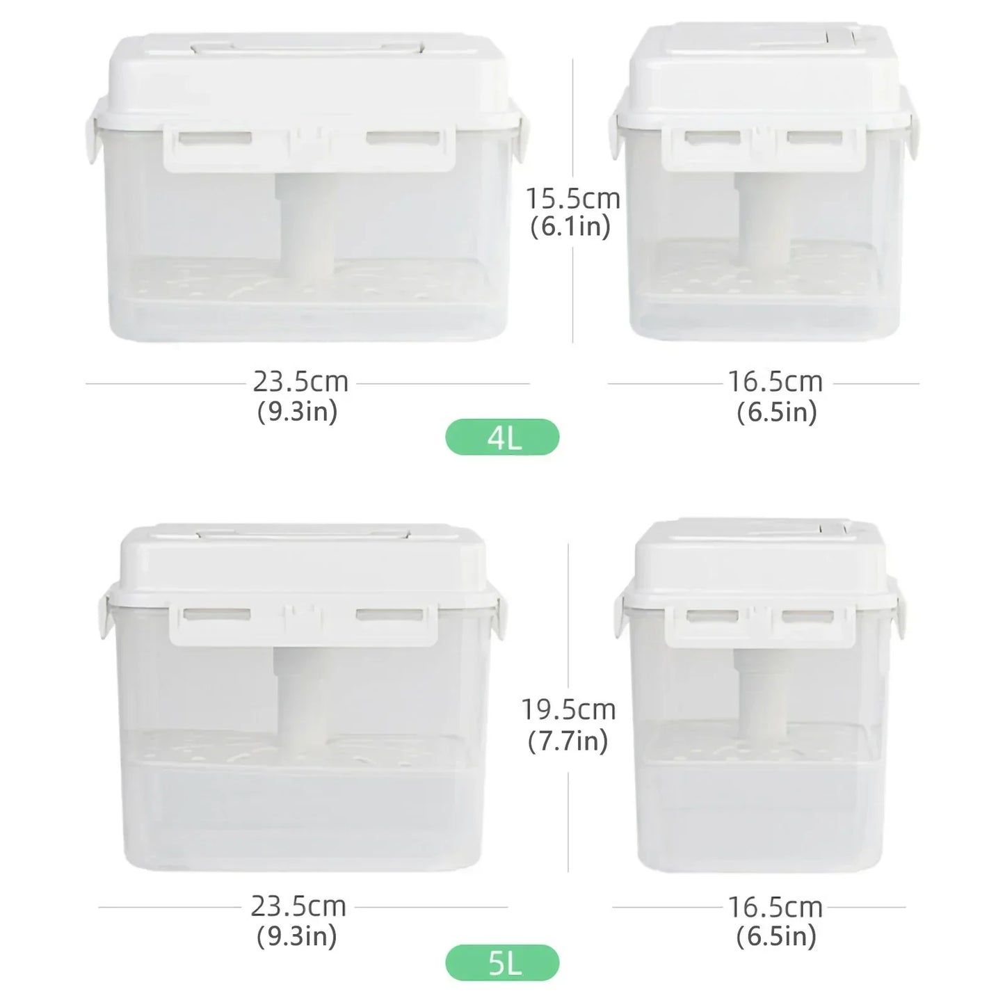 Clear Kitchen Storage Fermenting Jar