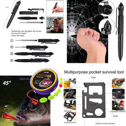 Portable Medical Survival Bag Set