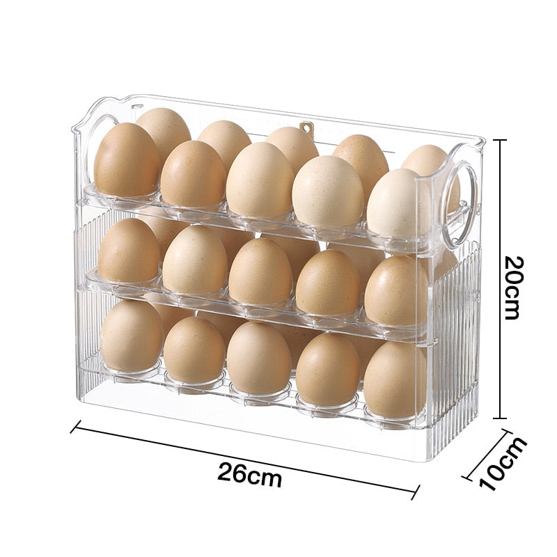 Easy Flip Egg Holder Rack