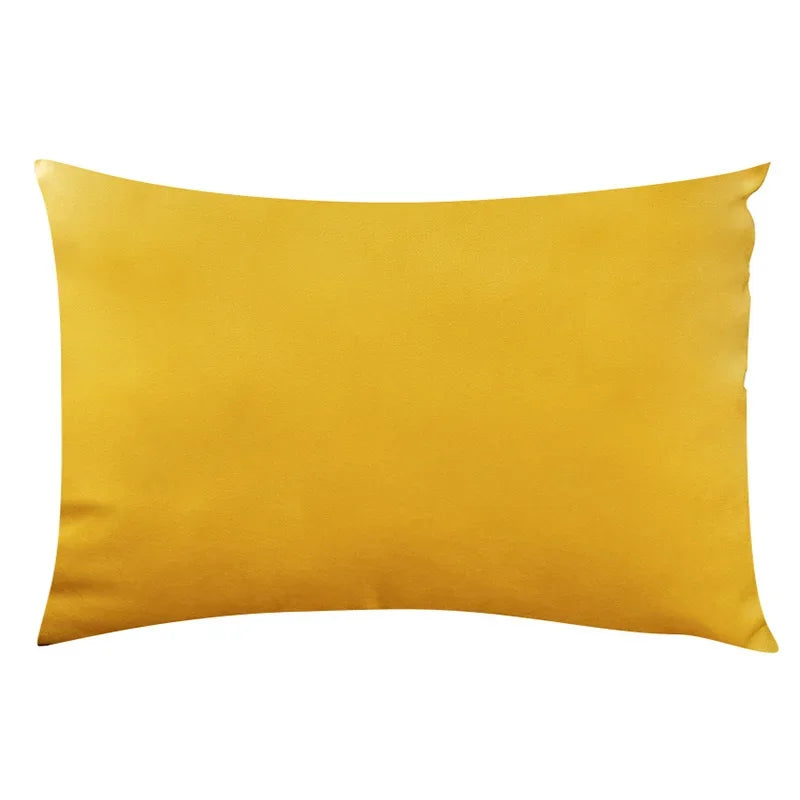 Luxurious Soft Black Cushion Cover