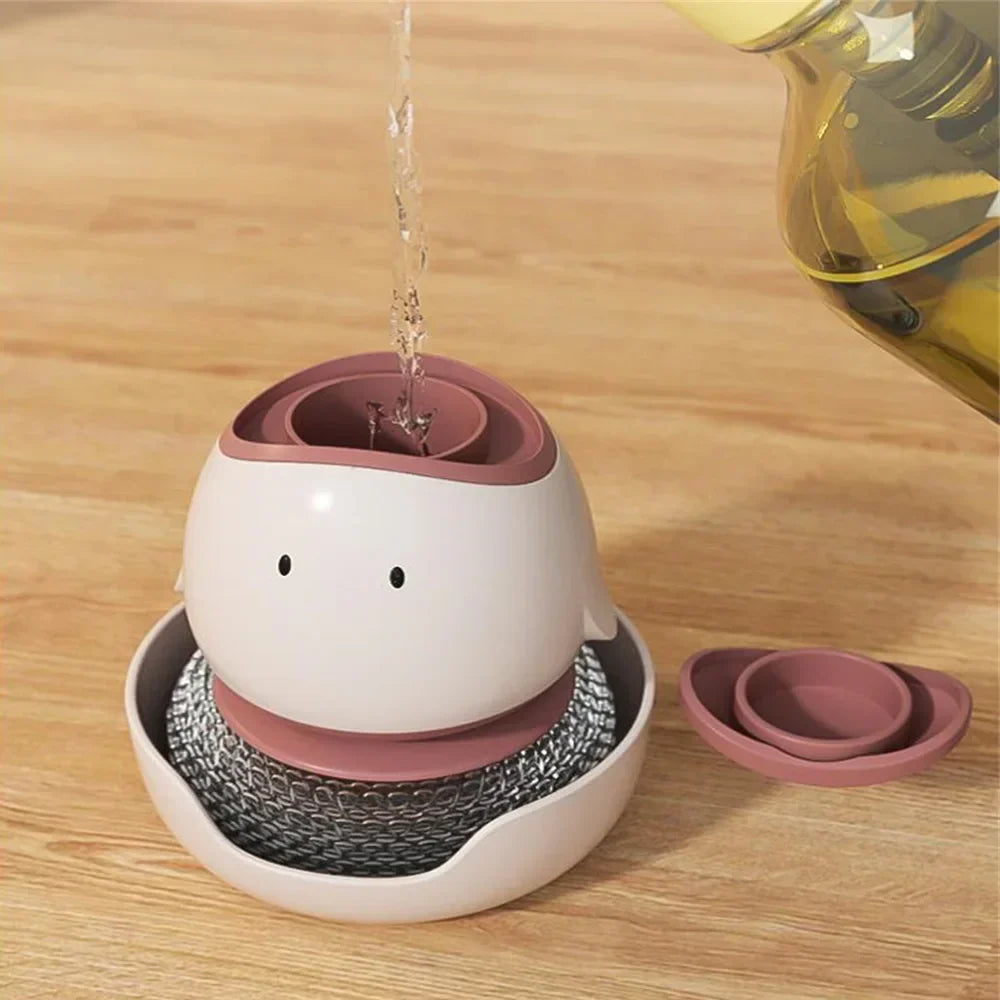 Easy Clean Auto Dish Soap Brush